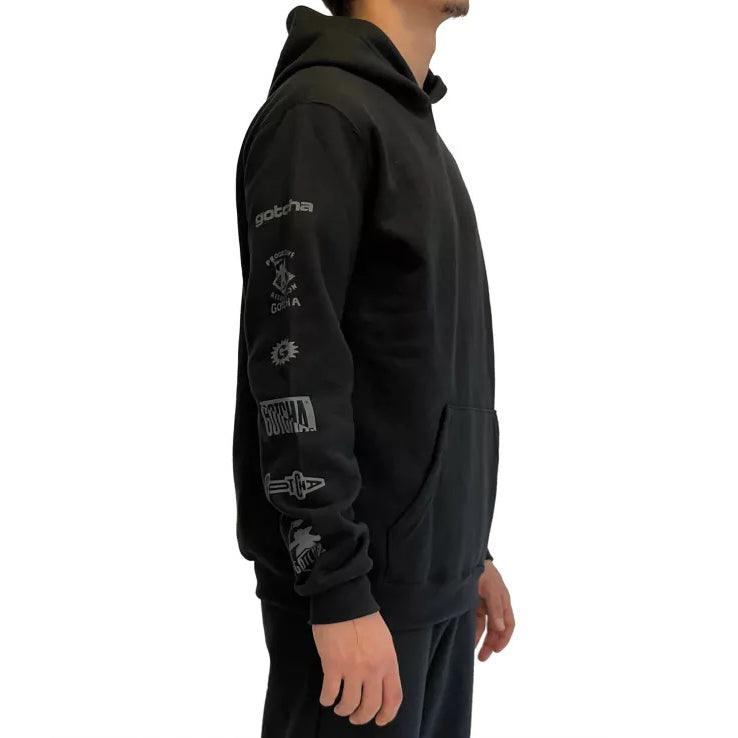 Buzo Gotcha Full Black Negro - Indy